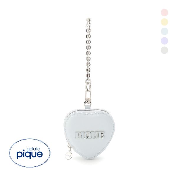 ジェラートピケ ハートポーチチャーム ジェラピケ gelato pique