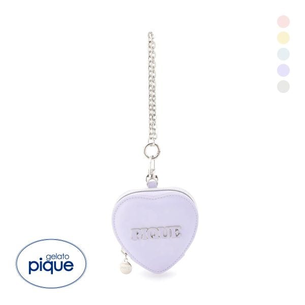 ジェラートピケ ハートポーチチャーム ジェラピケ gelato pique