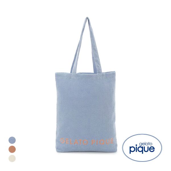 ジェラートピケ コーデュロイトートバッグ ジェラピケ gelato pique
