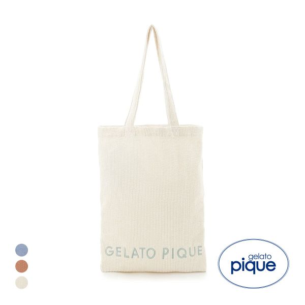 ジェラートピケ コーデュロイトートバッグ ジェラピケ gelato pique