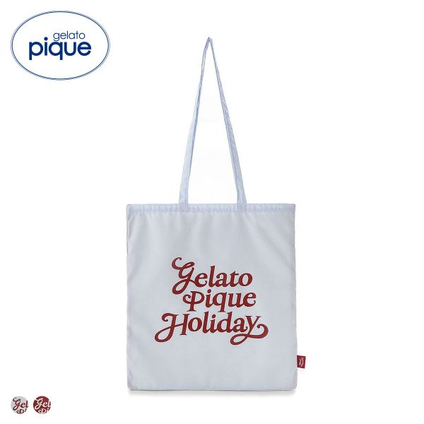 ジェラートピケ HOLIDAY ロゴトートバッグ ジェラピケ gelato pique
