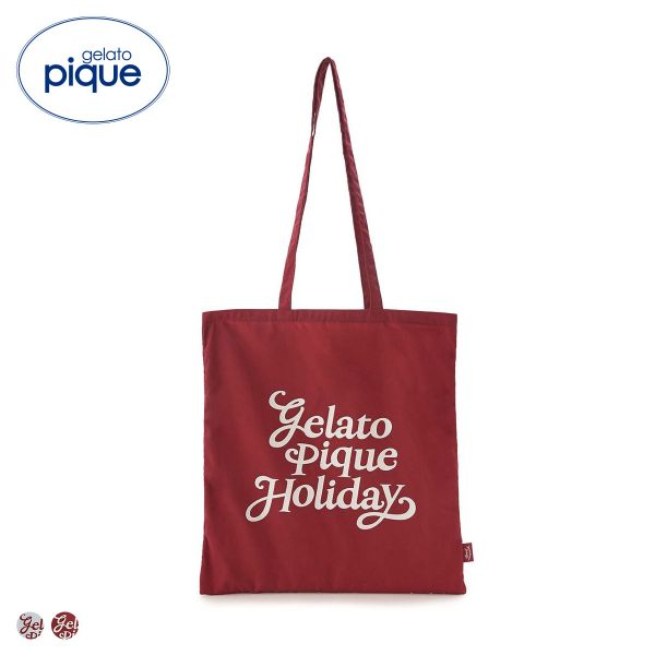ジェラートピケ HOLIDAY ロゴトートバッグ ジェラピケ gelato pique