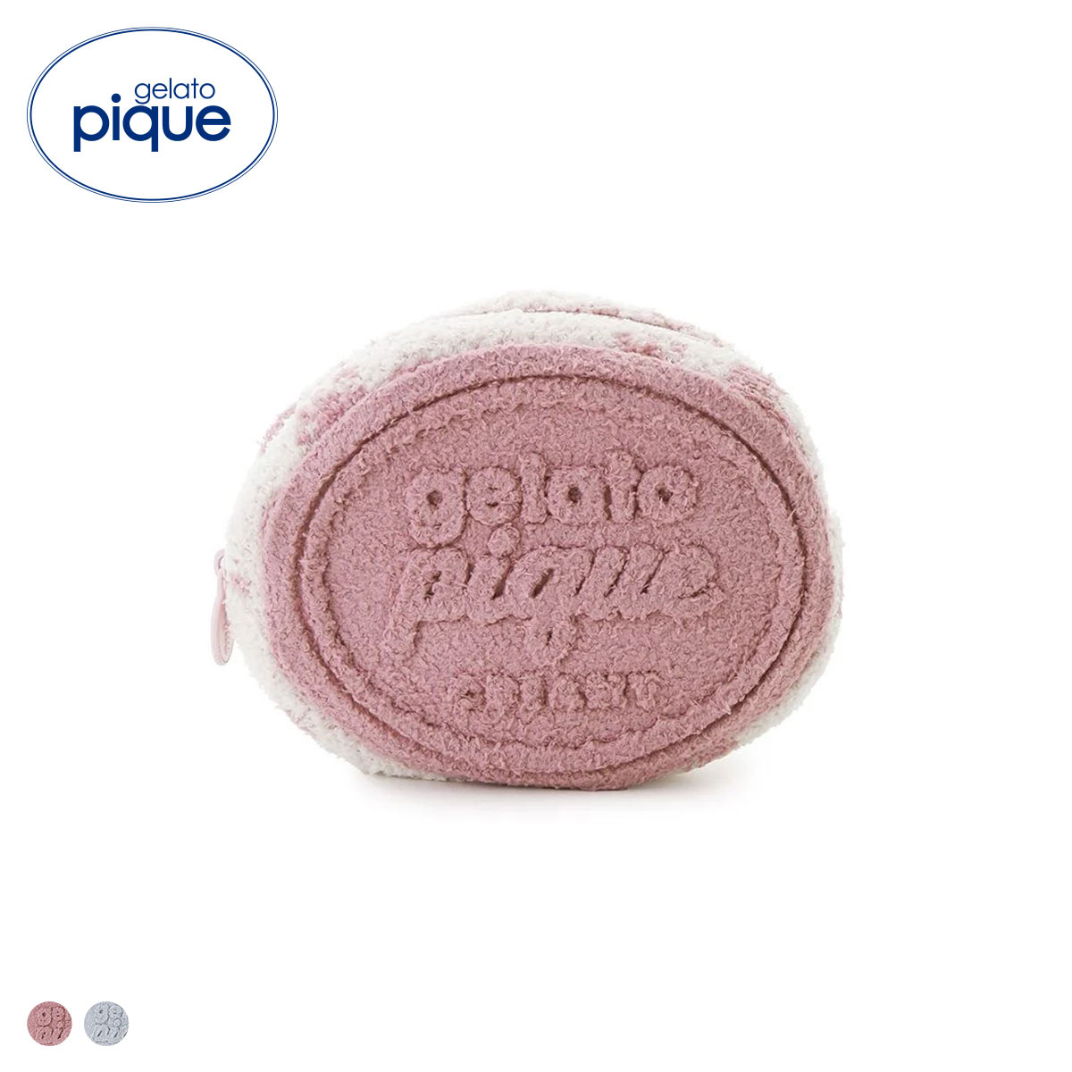 ジェラートピケ Valentine クッキーサンドポーチ ジェラピケ gelato pique バレンタイン(PI-ピンク-Free)