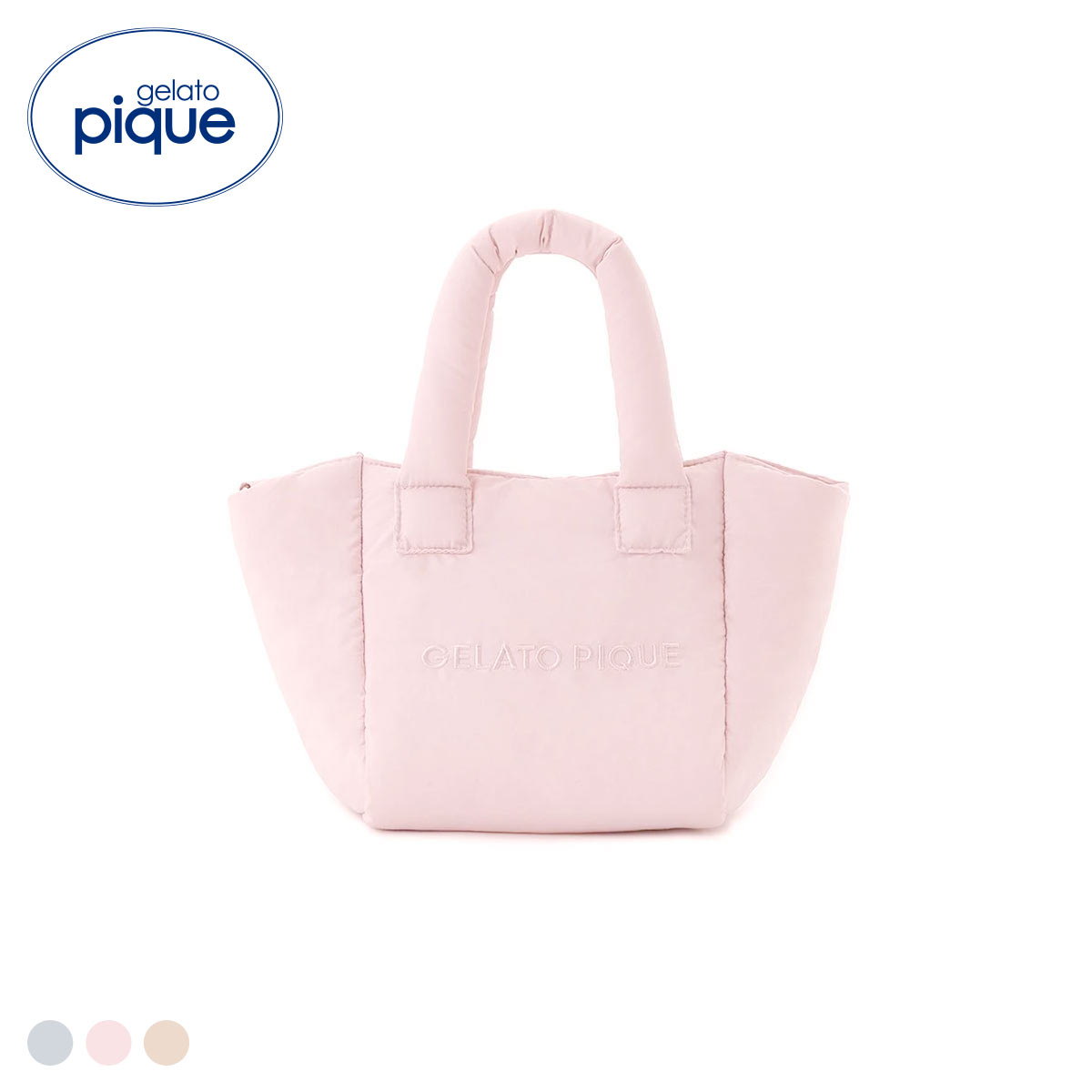 ジェラートピケ レディース ロゴショルダーバッグ ジェラピケ gelato pique(PI-ピンク-Free)