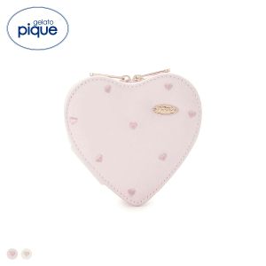 ジェラートピケ ハート型アクセサリーポーチ ジェラピケ gelato pique