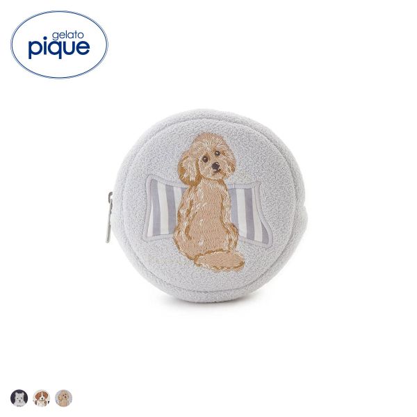 ジェラートピケ プレイフルDOGポーチ ジェラピケ gelato pique