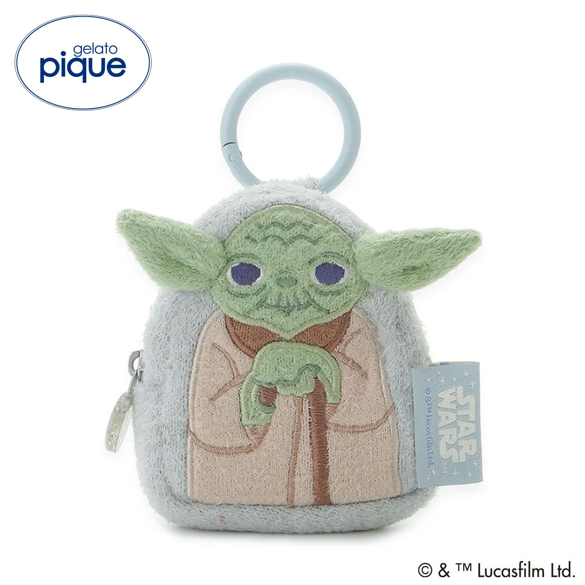 ジェラートピケ STAR WARS チャームポーチ ジェラピケ スターウォーズ gelato pique(MI-ミント-Free)