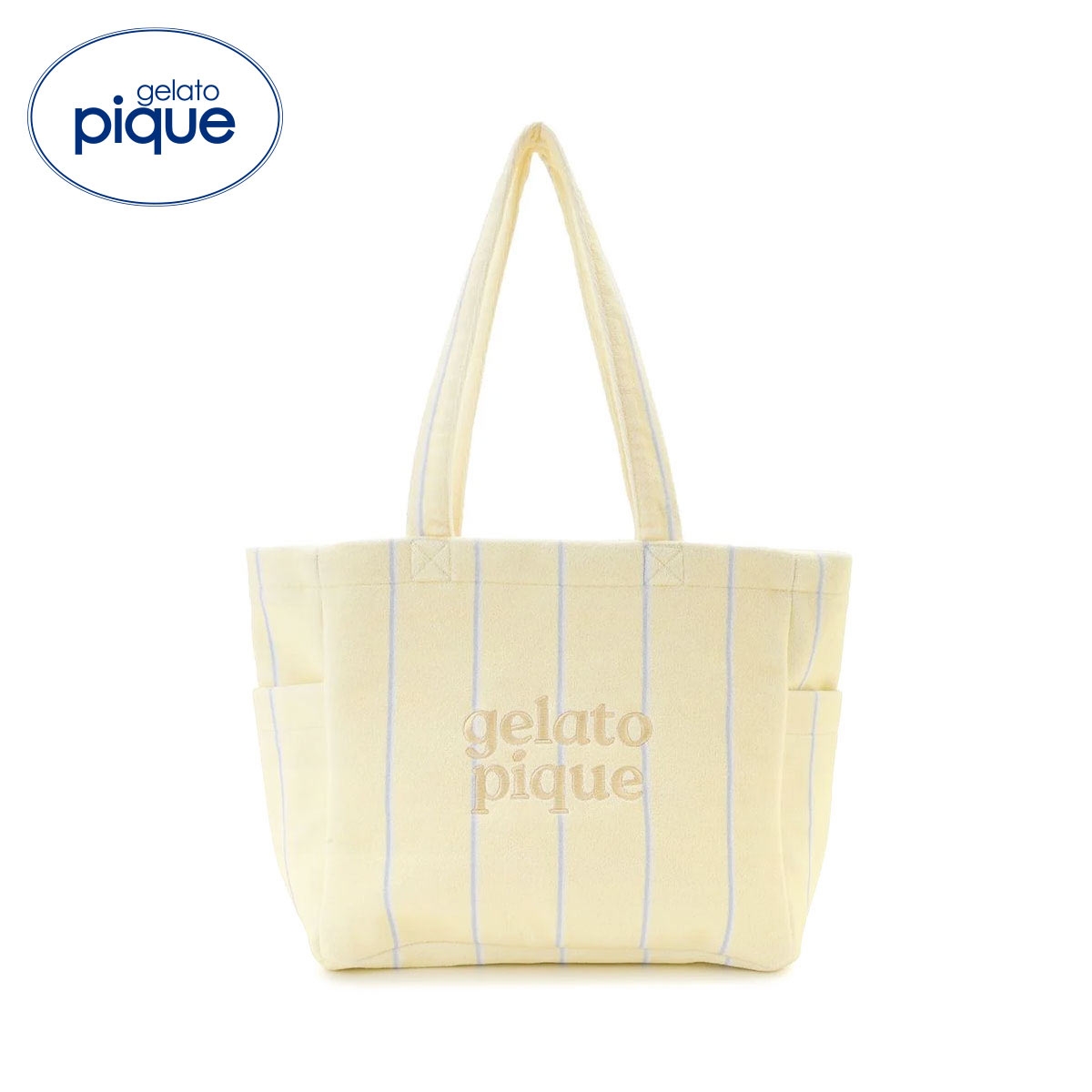 ジェラートピケ パイルバッグ ジェラピケ gelato pique(YE-イエロー-Free)