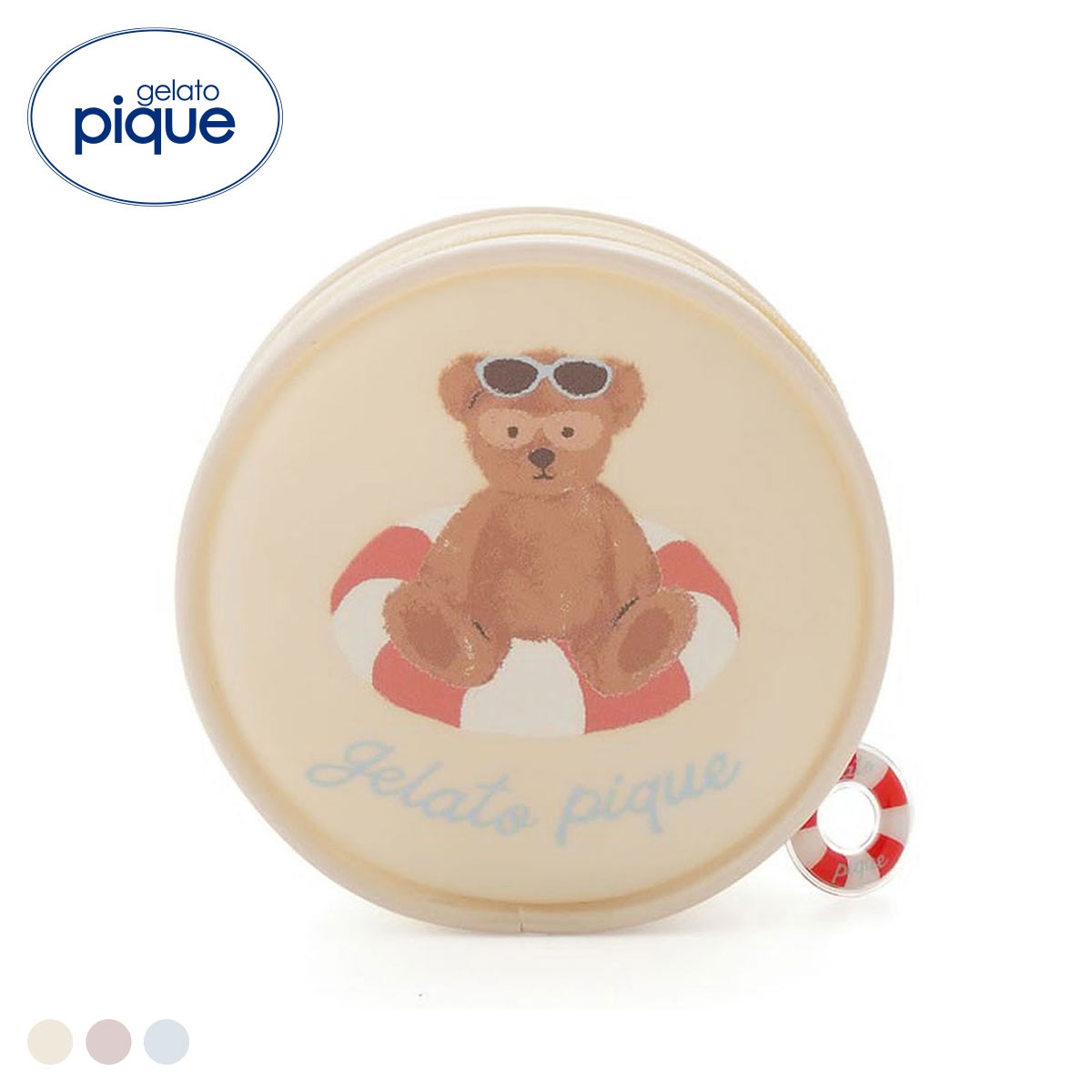 ジェラートピケ サマーベア PVCポーチ ジェラピケ gelato pique