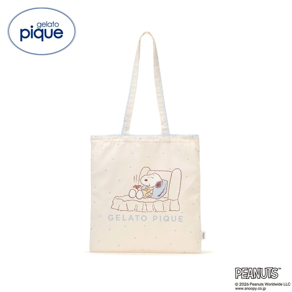 ジェラートピケ PEANUTS トートバッグ ジェラピケ スヌーピー SNOOPY gelato pique