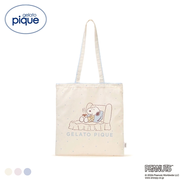 ジェラートピケ PEANUTS トートバッグ ジェラピケ スヌーピー SNOOPY gelato pique