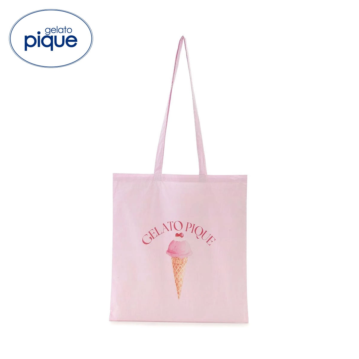 ジェラートピケ ソルベトートバッグ ジェラピケ gelato pique(PI-ピンク-Free)