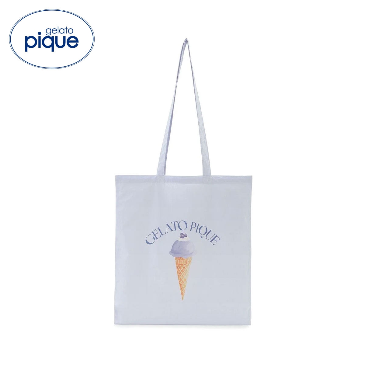 ジェラートピケ ソルベトートバッグ ジェラピケ gelato pique(BU-ブルー-Free)