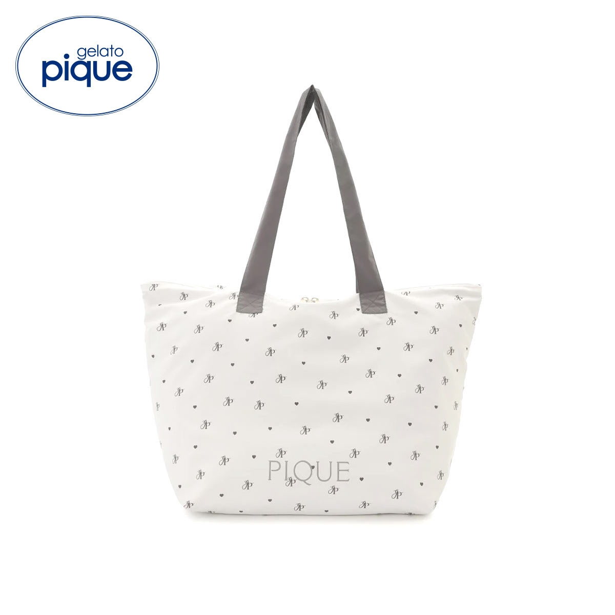 ジェラートピケ バリエーションキャリーオンバッグ ジェラピケ gelato pique(IV-アイボリー-Free)