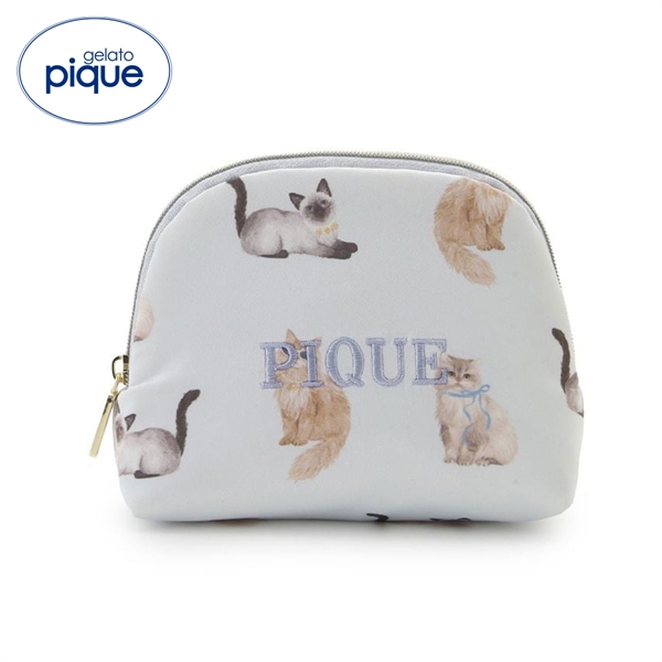 ジェラートピケ ファッションCATS&DOGSティッシュポーチ ジェラピケ gelato pique