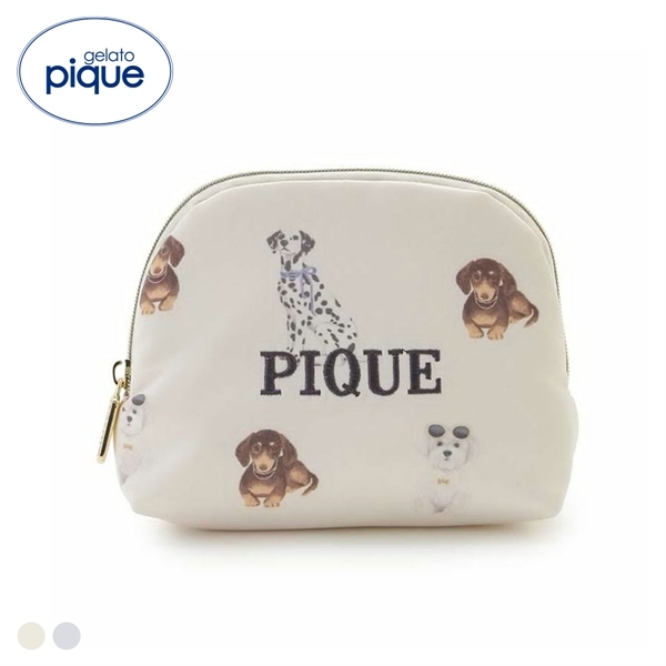 ジェラートピケ ファッションCATS&DOGSティッシュポーチ ジェラピケ gelato pique