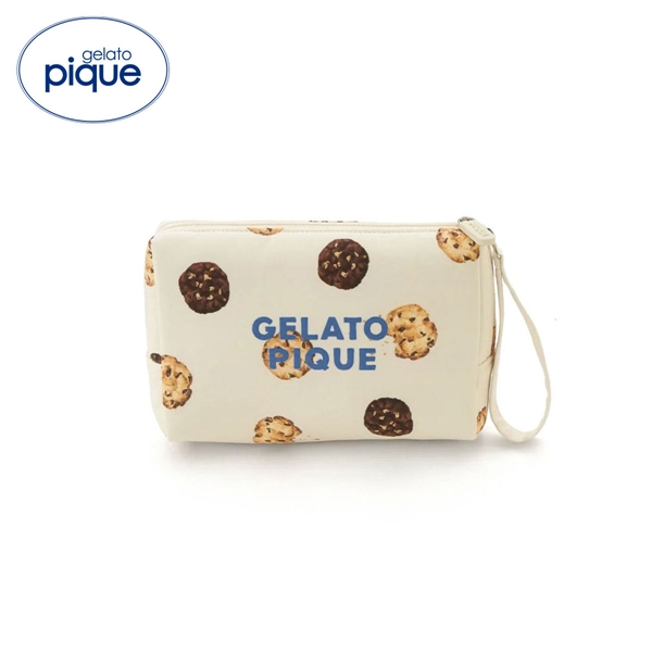 ジェラートピケ HIGH CALORIE総柄ポーチ ジェラピケ gelato pique