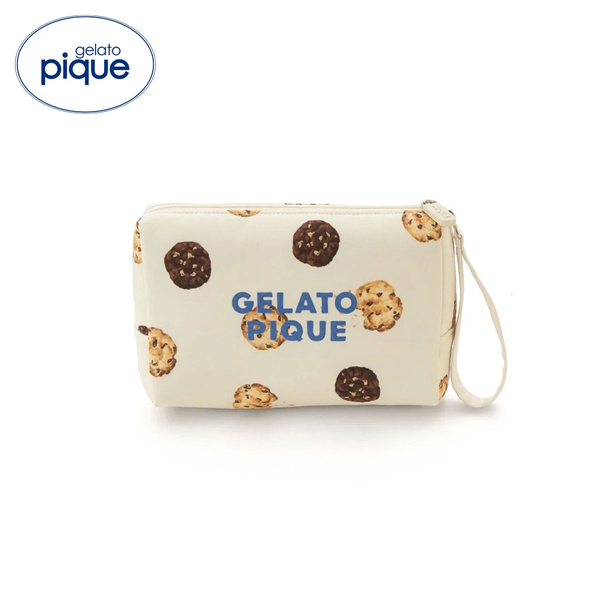 ジェラートピケ HIGH CALORIE総柄ポーチ ジェラピケ gelato pique(CR-クリーム-Free)