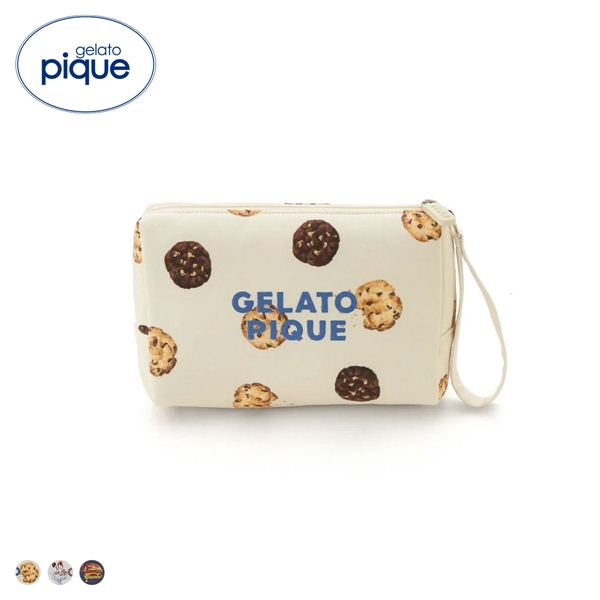 ジェラートピケ HIGH CALORIE総柄ポーチ ジェラピケ gelato pique