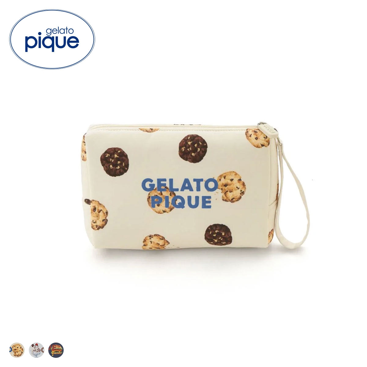 ジェラートピケ HIGH CALORIE総柄ポーチ ジェラピケ gelato pique