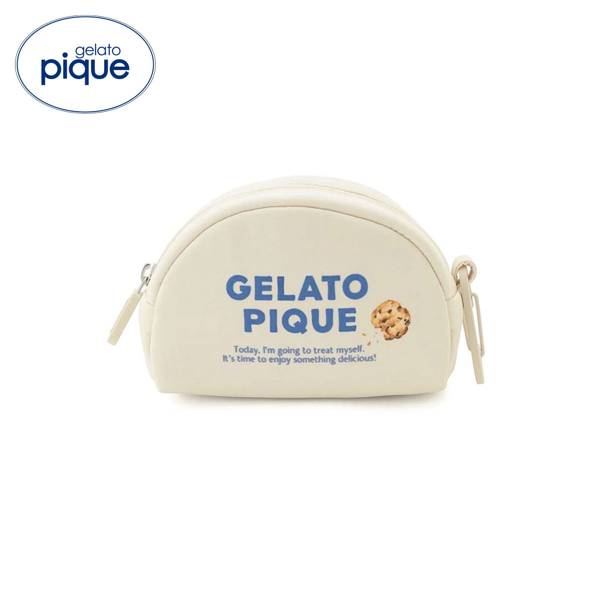 ジェラートピケ HIGH CALORIEワンポイントポーチ ジェラピケ gelato pique(CR-クリーム-Free)