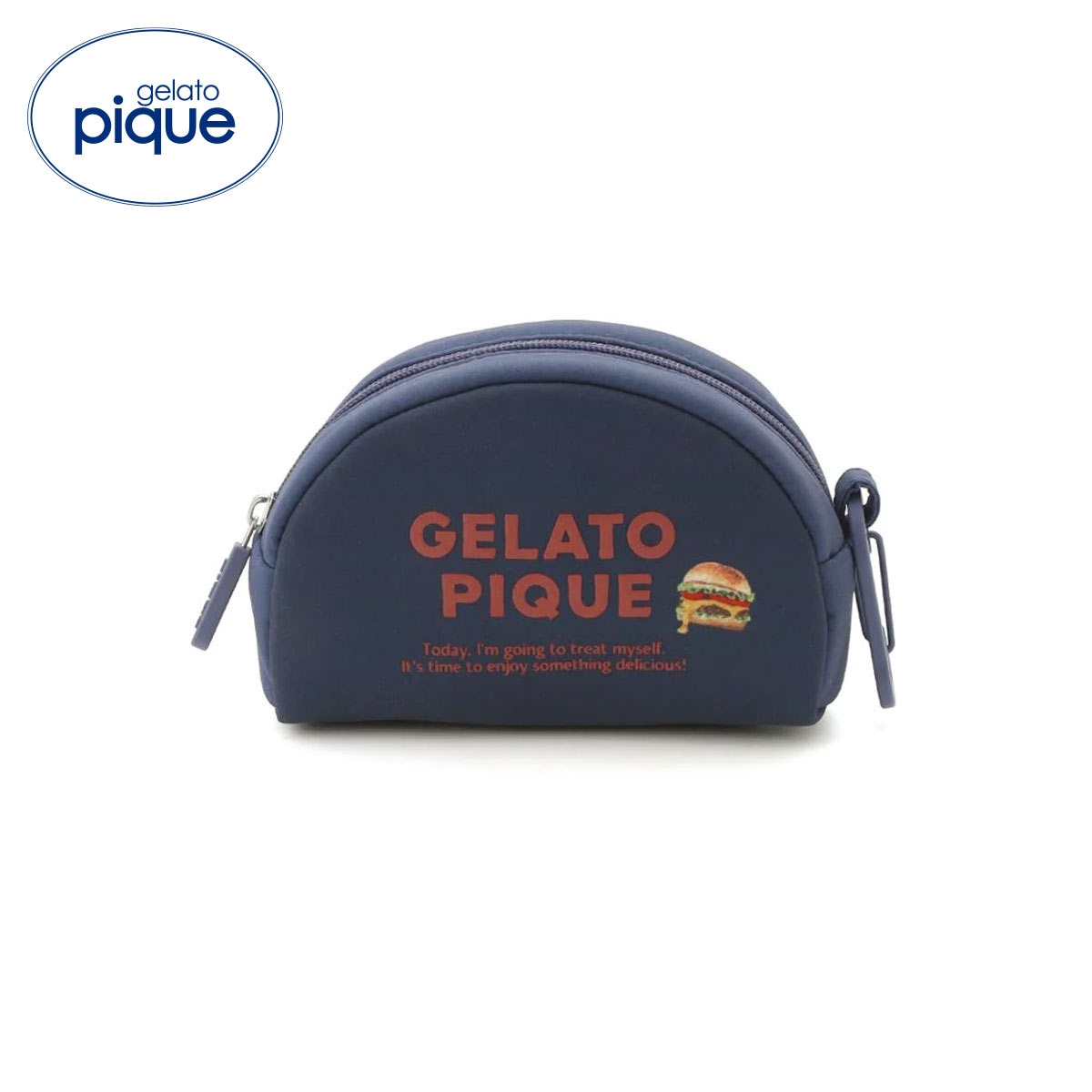ジェラートピケ HIGH CALORIEワンポイントポーチ ジェラピケ gelato pique(NV-ネイビー-Free)