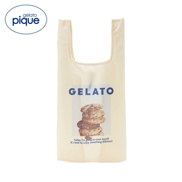 ジェラートピケ HIGH CALORIEワンポイントエコバッグ ジェラピケ gelato pique