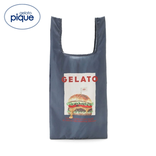 ジェラートピケ HIGH CALORIEワンポイントエコバッグ ジェラピケ gelato pique