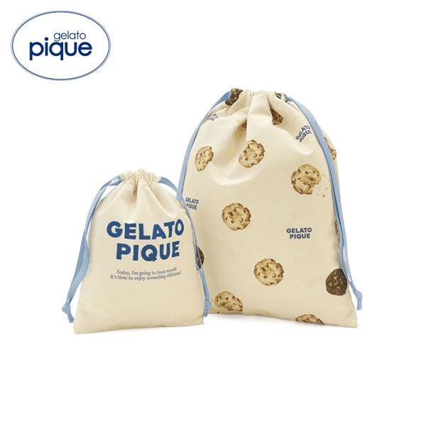 ジェラートピケ HIGH CALORIE柄巾着セット ジェラピケ gelato pique