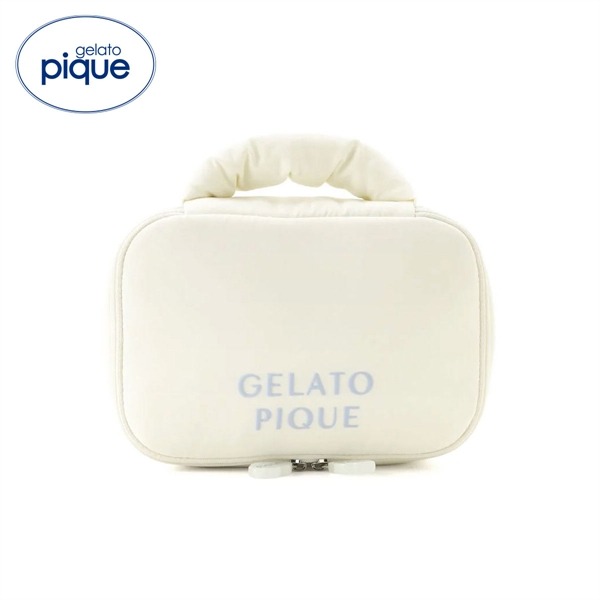 ジェラートピケ ハンドル付きポーチ ジェラピケ gelato pique