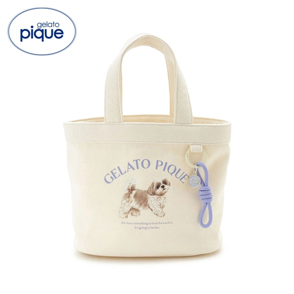 ジェラートピケ お散歩ドッグミニバッグ ジェラピケ gelato pique