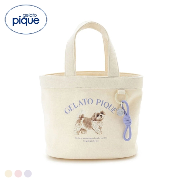 ジェラートピケ お散歩ドッグミニバッグ ジェラピケ gelato pique