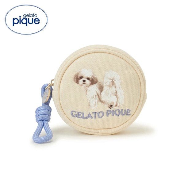 ジェラートピケ お散歩ドッグラウンドポーチ ジェラピケ gelato pique