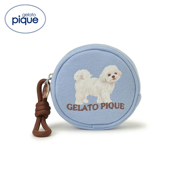 ジェラートピケ お散歩ドッグラウンドポーチ ジェラピケ gelato pique