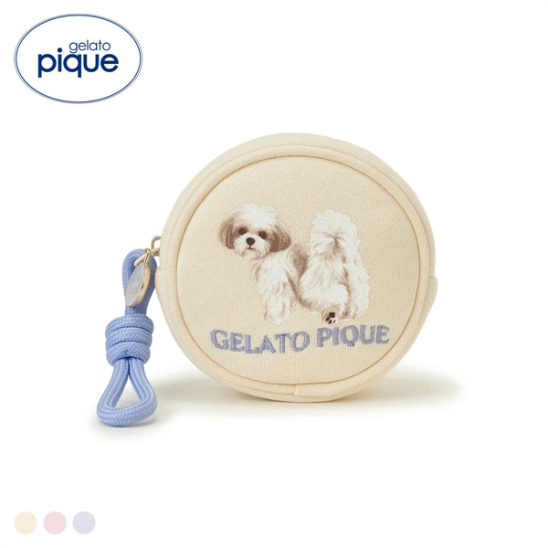 ジェラートピケ お散歩ドッグラウンドポーチ ジェラピケ gelato pique