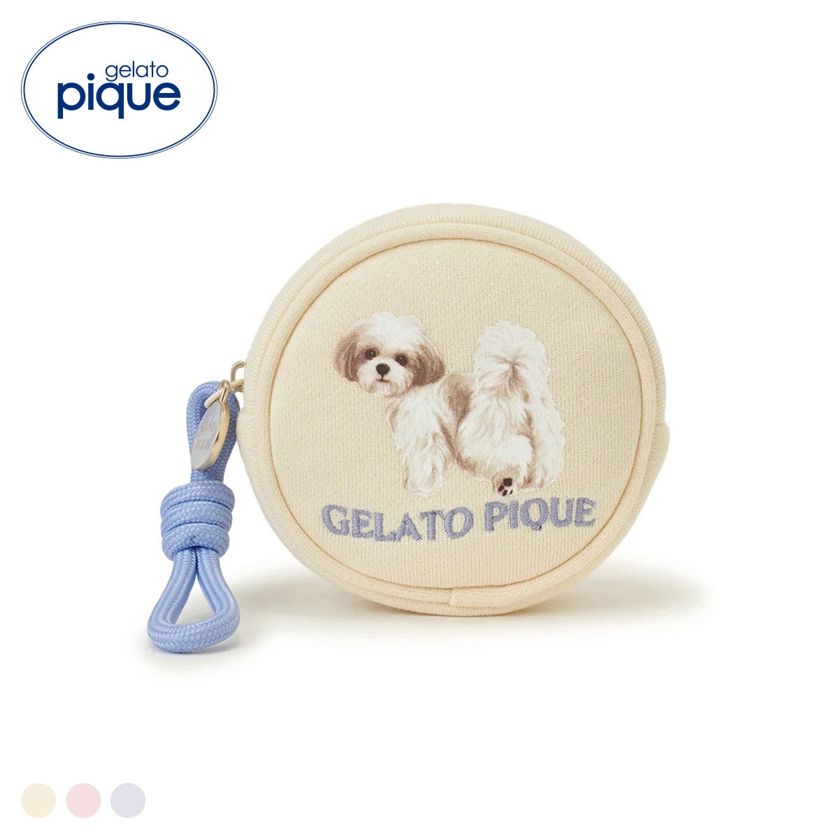 ジェラートピケ お散歩ドッグラウンドポーチ ジェラピケ gelato pique