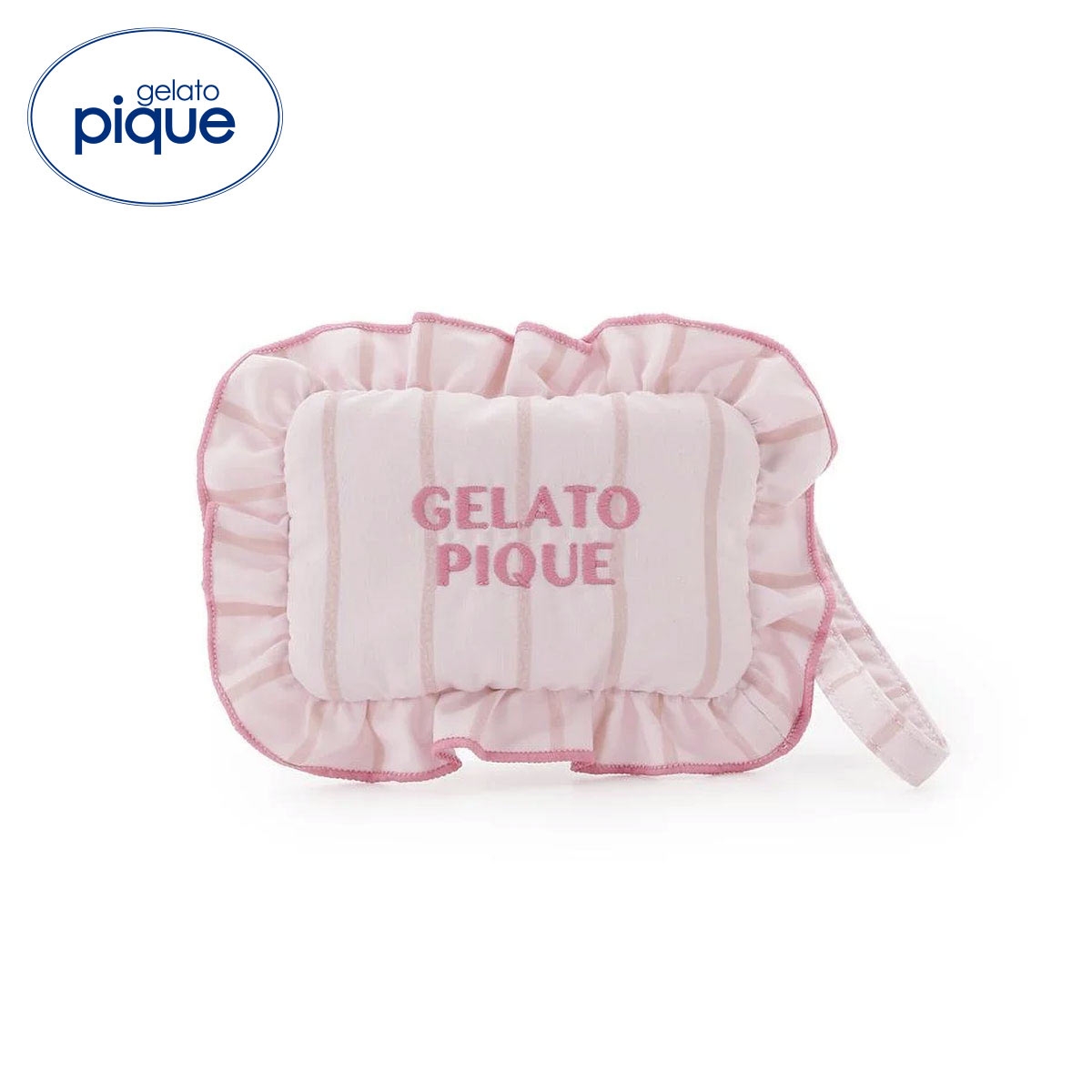 ジェラートピケ バイカラーミニポーチ ジェラピケ gelato pique(PI-ピンク-Free)