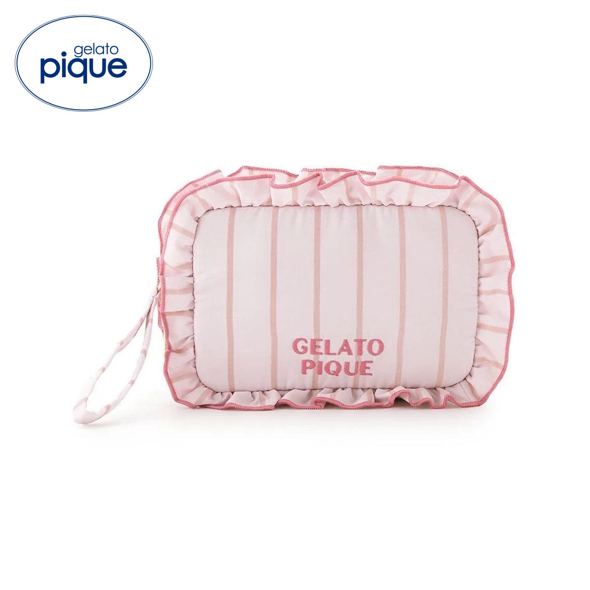 ジェラートピケ バイカラーポーチ ジェラピケ gelato pique(PI-ピンク-Free)