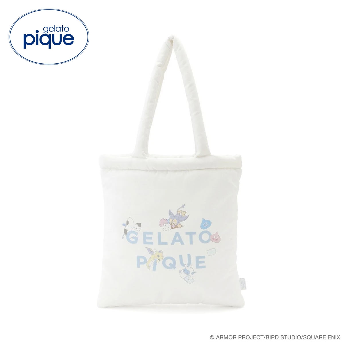 ジェラートピケ ドラゴンクエスト トートバッグ ジェラピケ gelato pique UNISEX DRAGON QUEST(OW-オフホワイト-Free)