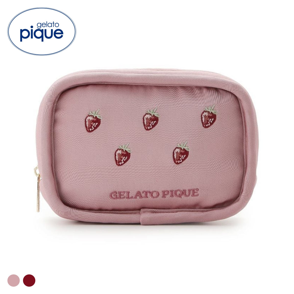 ジェラートピケ ストロベリー総柄ティッシュポーチ ジェラピケ gelato pique