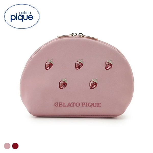 ジェラートピケ ストロベリーポーチ ジェラピケ gelato pique