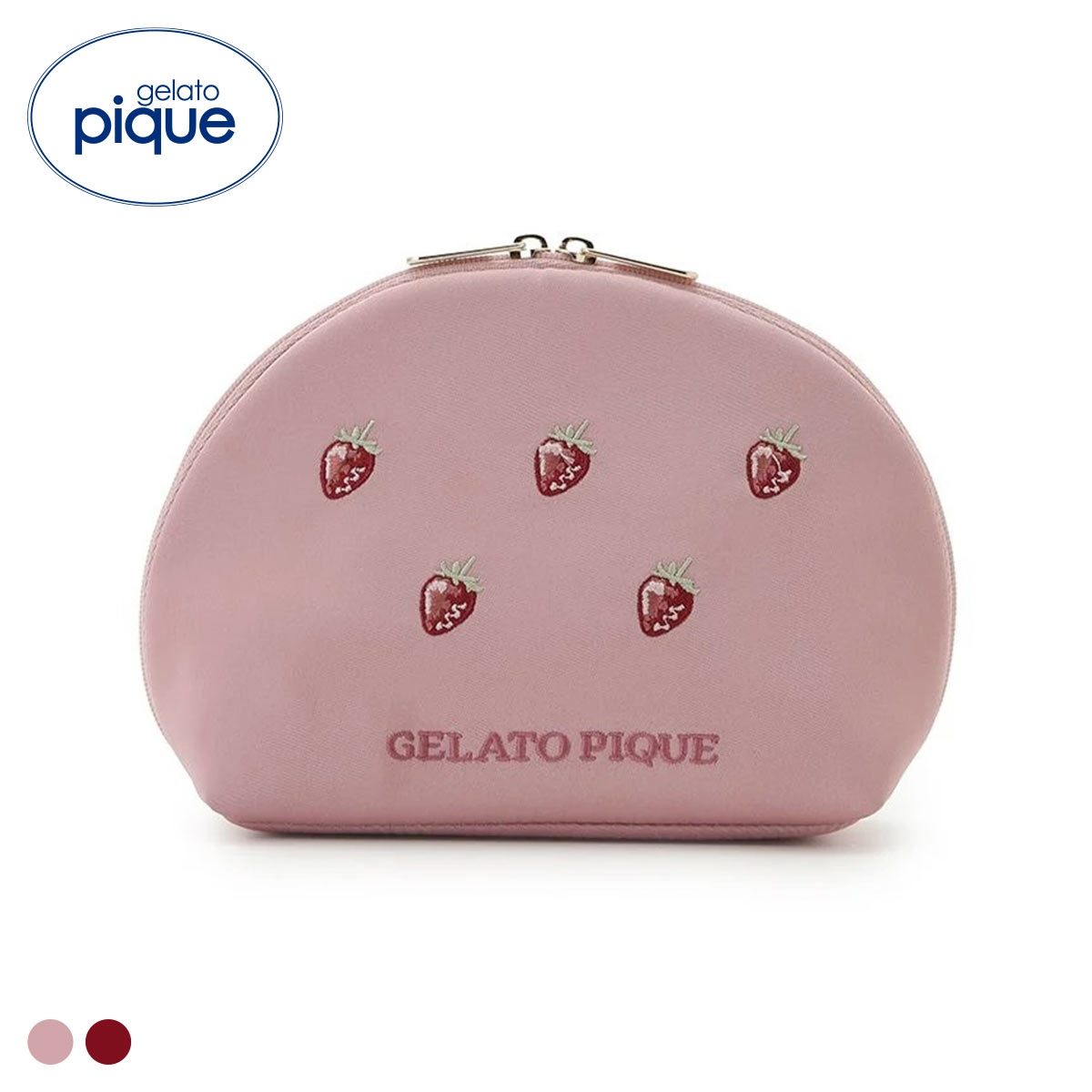 ジェラートピケ ストロベリーポーチ ジェラピケ gelato pique