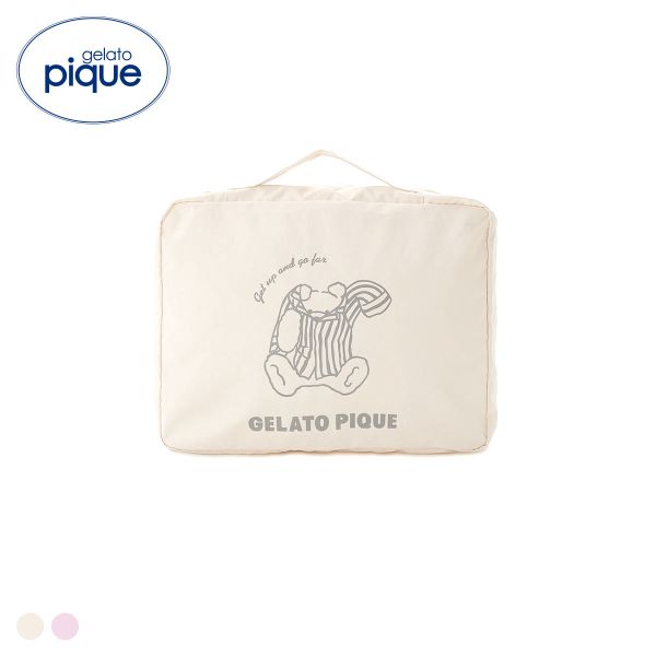 ジェラートピケ レディース トラベルグッズ ポーチMサイズ ジェラピケ gelato pique