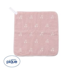 ジェラートピケ チェリーループ付きタオル ジェラピケ gelato pique