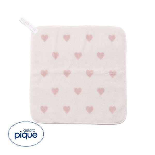 ジェラートピケ ハートループ付きタオル ジェラピケ gelato pique