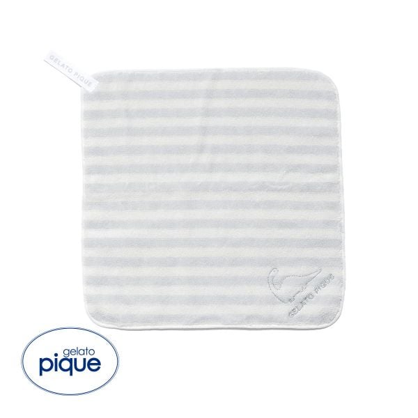 ジェラートピケ ボーダーループ付きタオル ジェラピケ gelato pique