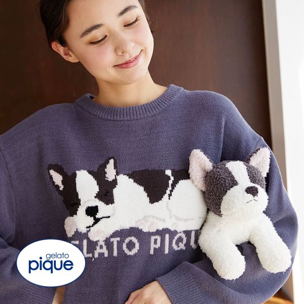 ジェラートピケ フレンチブルぬいぐるみ ジェラピケ gelato pique