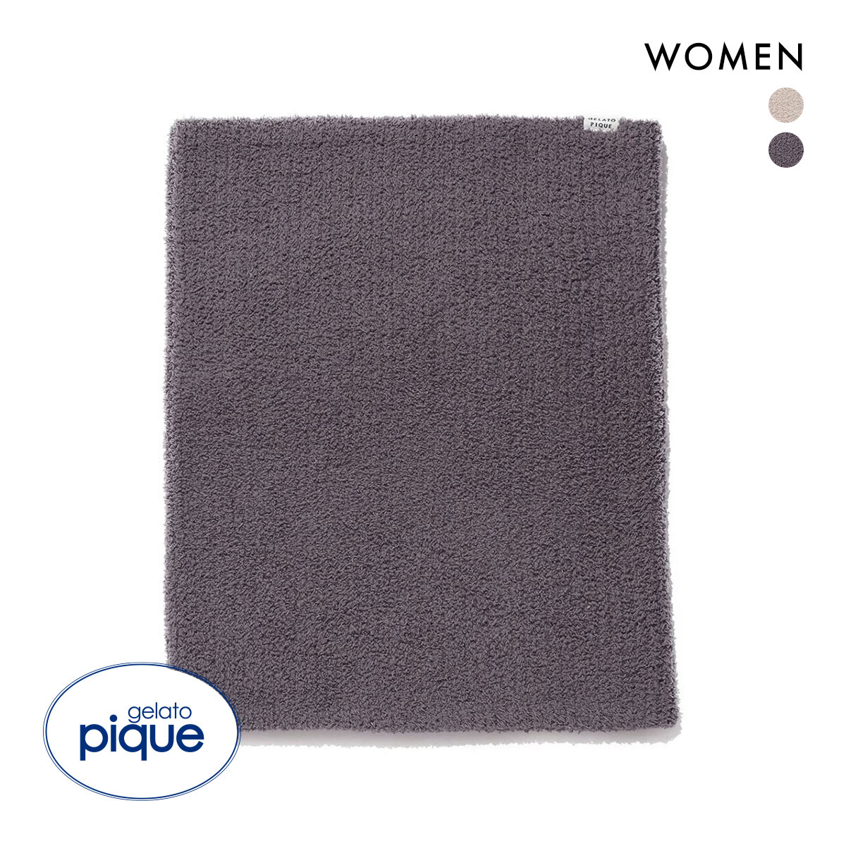 ジェラートピケ gelato pique レディース べビモコマタニティ ウエストウォーマー ジェラピケ(CGY-チャコールグレー-Free)