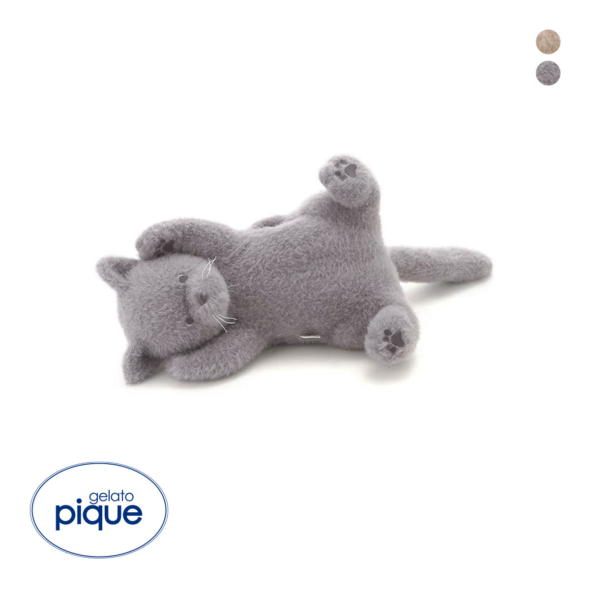 ジェラートピケ CATティッシュケース ジェラピケ gelato pique(GY-グレー-Free)