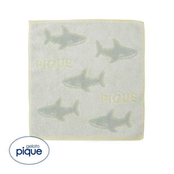 ジェラートピケ SHARK ハンドタオル ジェラピケ gelato pique